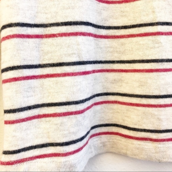 Anthropologie SUNDRY NEW Striped Wide Sleeve Hacci Soft Oversized Top - Picture 9 of 14